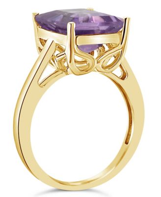 Amethyst (3-1/7 ct. t.w.) Ring in 14K Yellow Gold