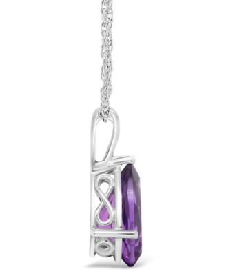 Amethyst (2-3/4 ct. t.w.) Pendant Necklace in 14K White Gold