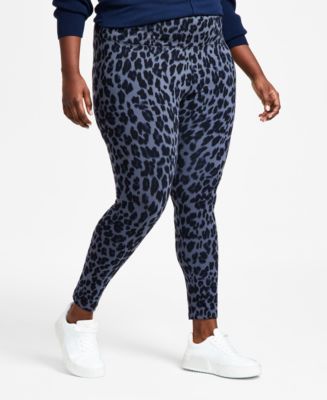 Style & Co Plus Size Animal Print High Rise Leggings, Created for Macy's -  Macy's
