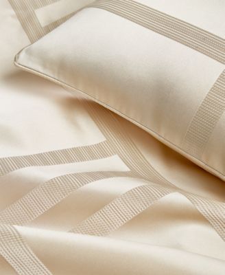 Structure Gold 3-Pc. Duvet Cover Set, Full/Queen