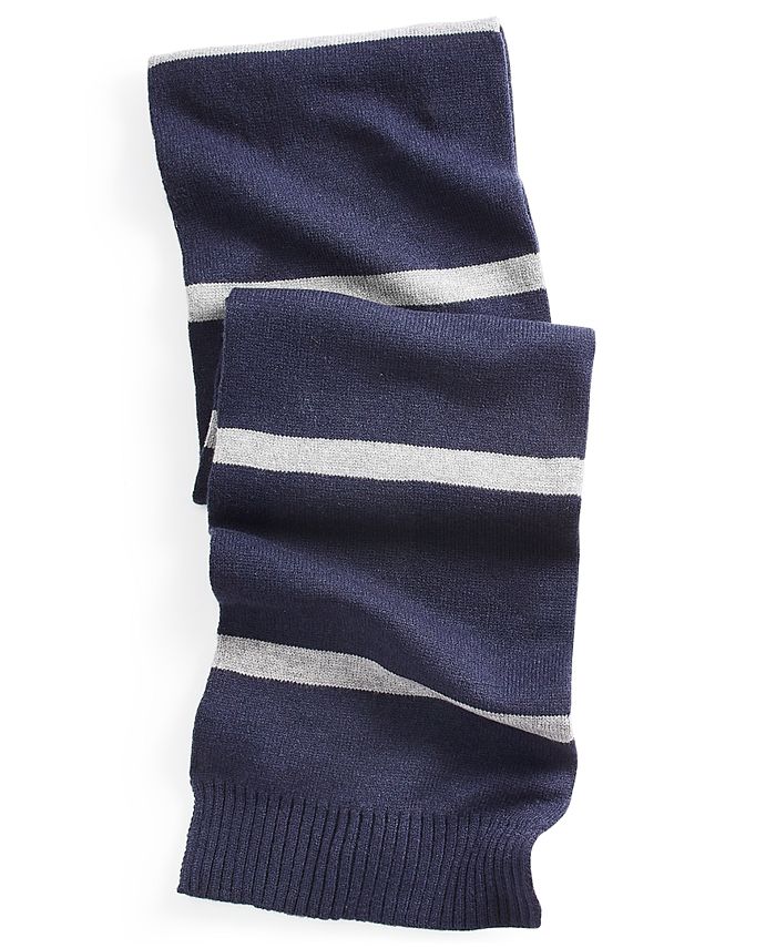 Alfani Men's Horizontal Stripe Knit Scarf, Created for Macy's & Reviews -  Hats, Gloves & Scarves - Men - Macy's