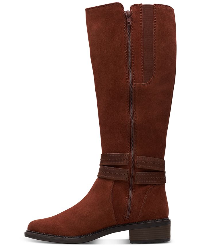 Clarks Maye Shine Riding Boots & Reviews Boots Shoes Macy's