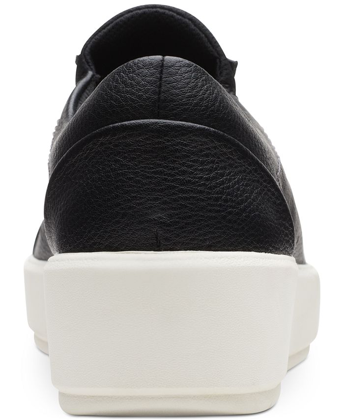 clarks layton pace platform sneakers