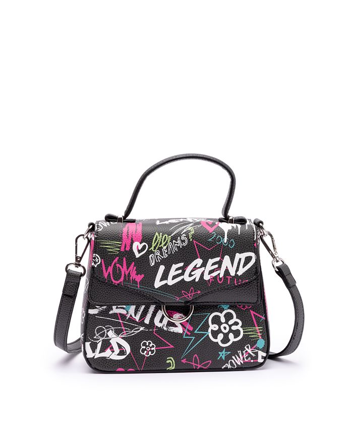 Skinnydip London Women's Aerin Mini Graffiti Satchel Macy's