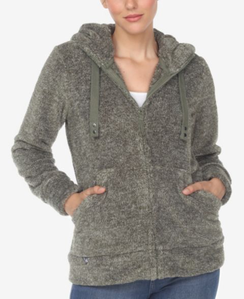Женские куртки White Mark Hooded Sherpa Jacket