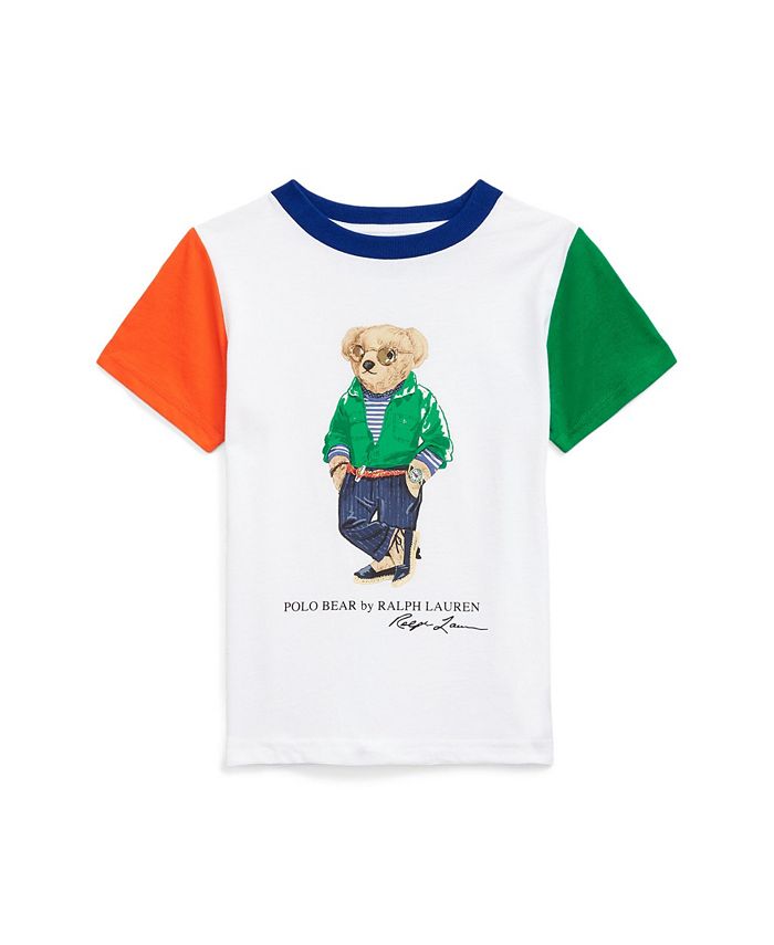 Polo Lauren Little Boys Polo Cotton T-shirt - Macy's
