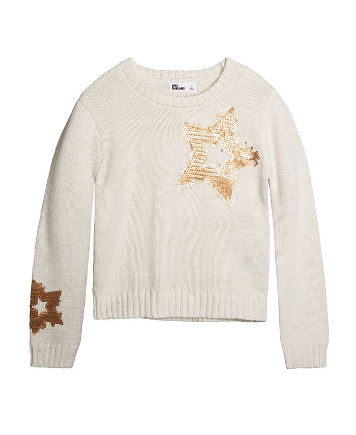 Sparkly sweaters at macy's store