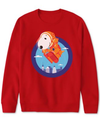 Hybrid Apparel - Adult Unisex Snoopy Crewneck Sweatshirt