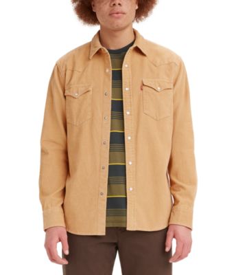 Levi s Men s Standard Fit Western Corduroy Shirt Macy s