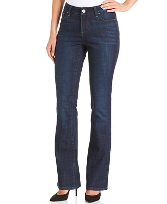 Lee Platinum Curvy-Fit Commodore Wash Bootcut Jeans - Jeans - Women ...