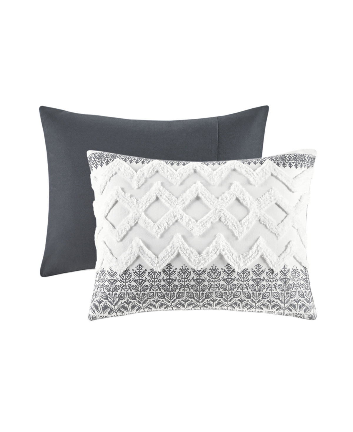 Ink+Ivy Mila Chenille 3-Pc. Duvet Cover Set