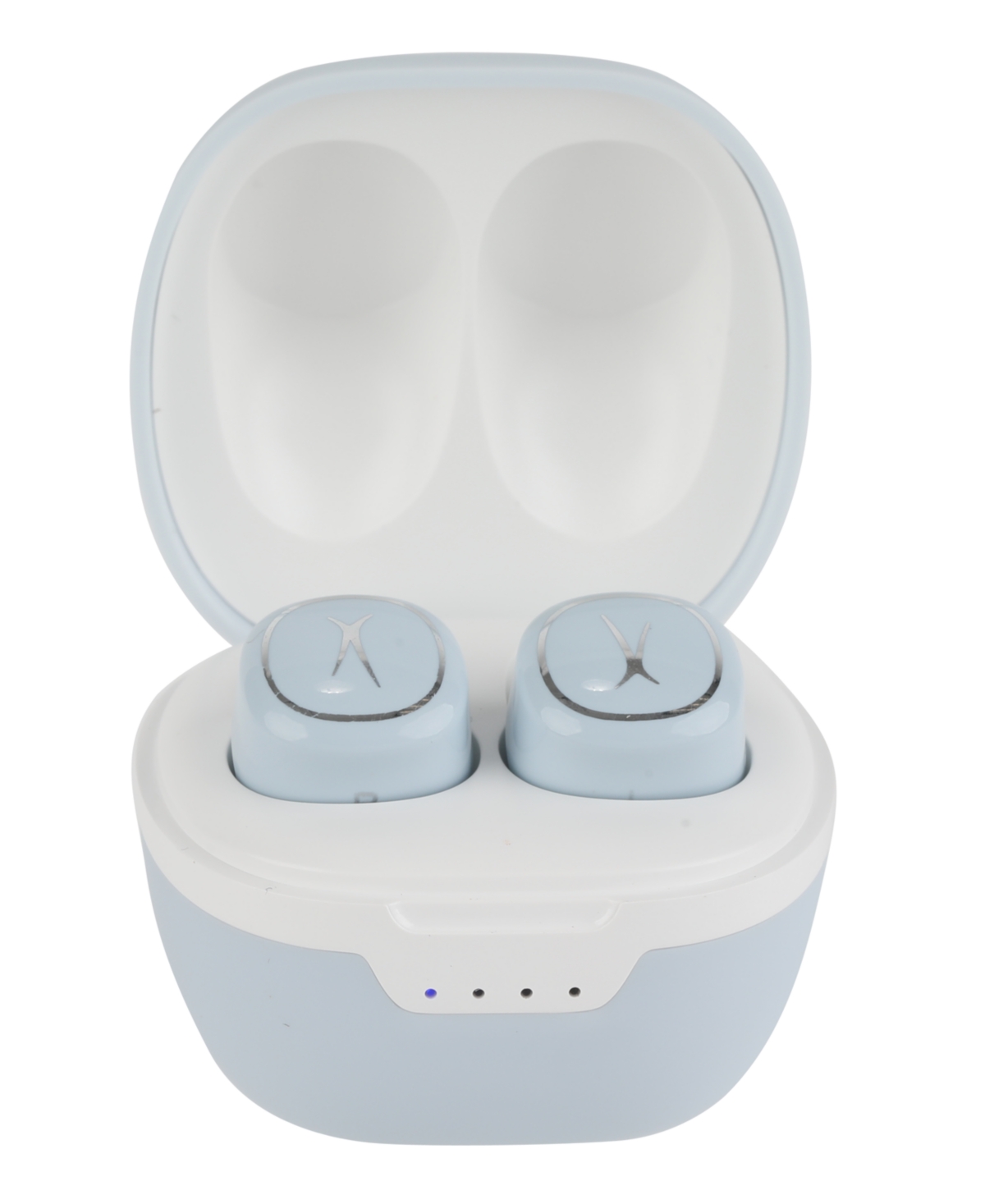 Altec Lansing Nanobud 2.0 True Wireless, Earbuds With Charging Case In Icy Blue