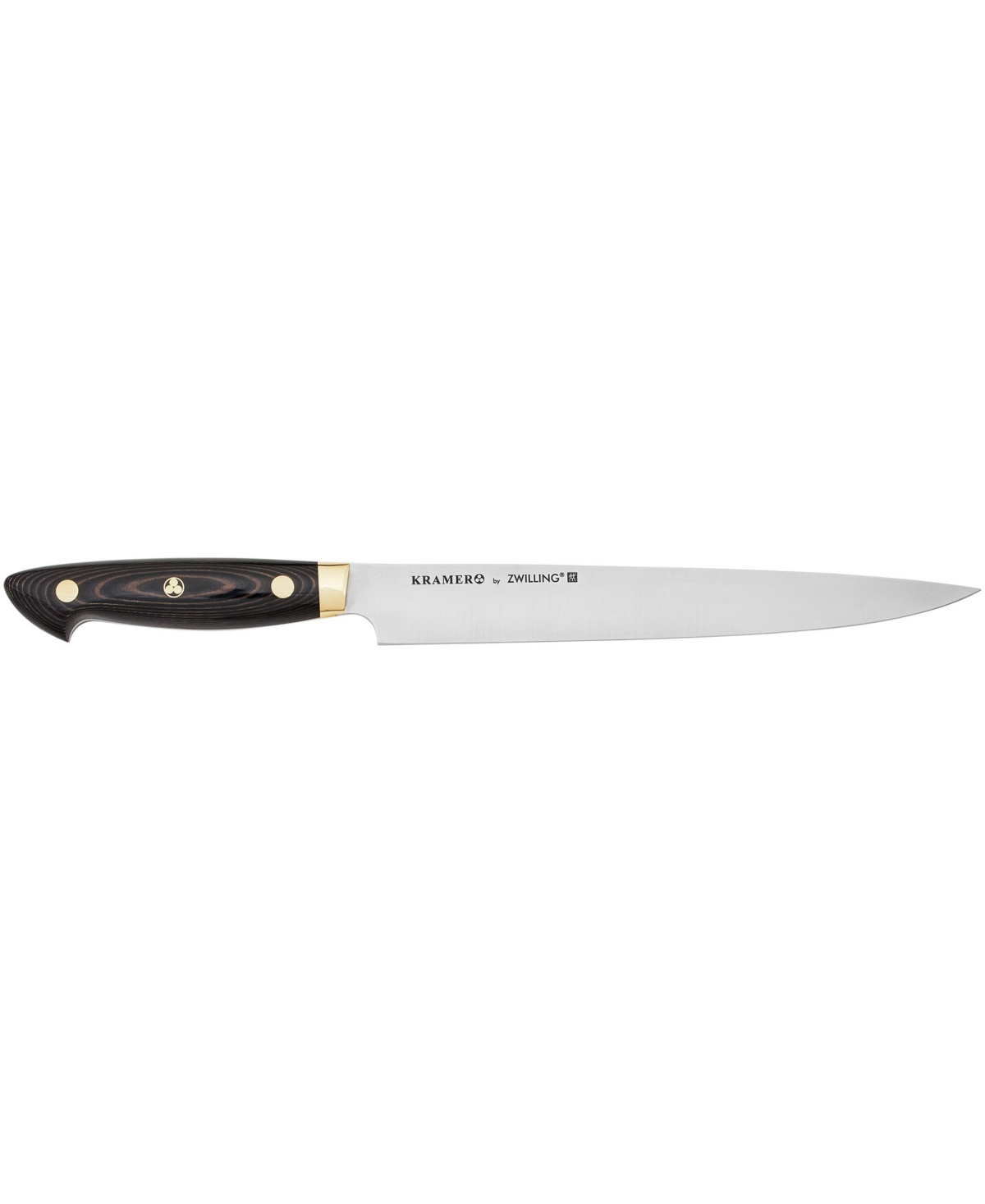 Zwilling Bob Kramer Carbon 2.0 Slicing Knife, 9" In Brown And Silver-tone