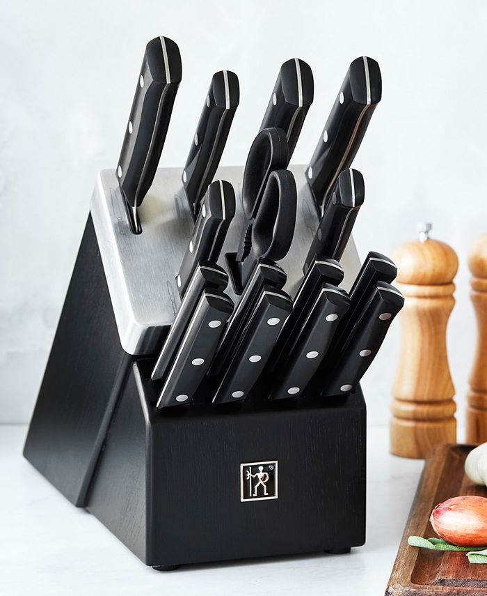 J.A. Henckels Solution SelfSharpening Knife Block Set, 16 Piece Macy's