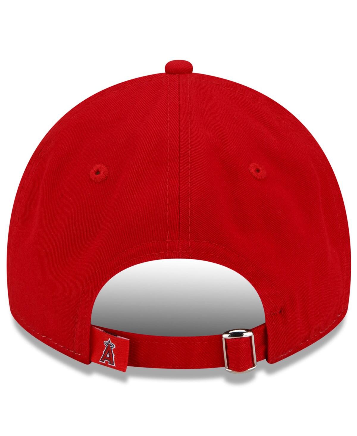 Men's New EraLos Angeles Angels City Connect 9TWENTY Adjustable Hat - Red