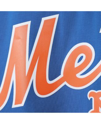 Men's Royal, Orange New York Mets Taping T-shirt