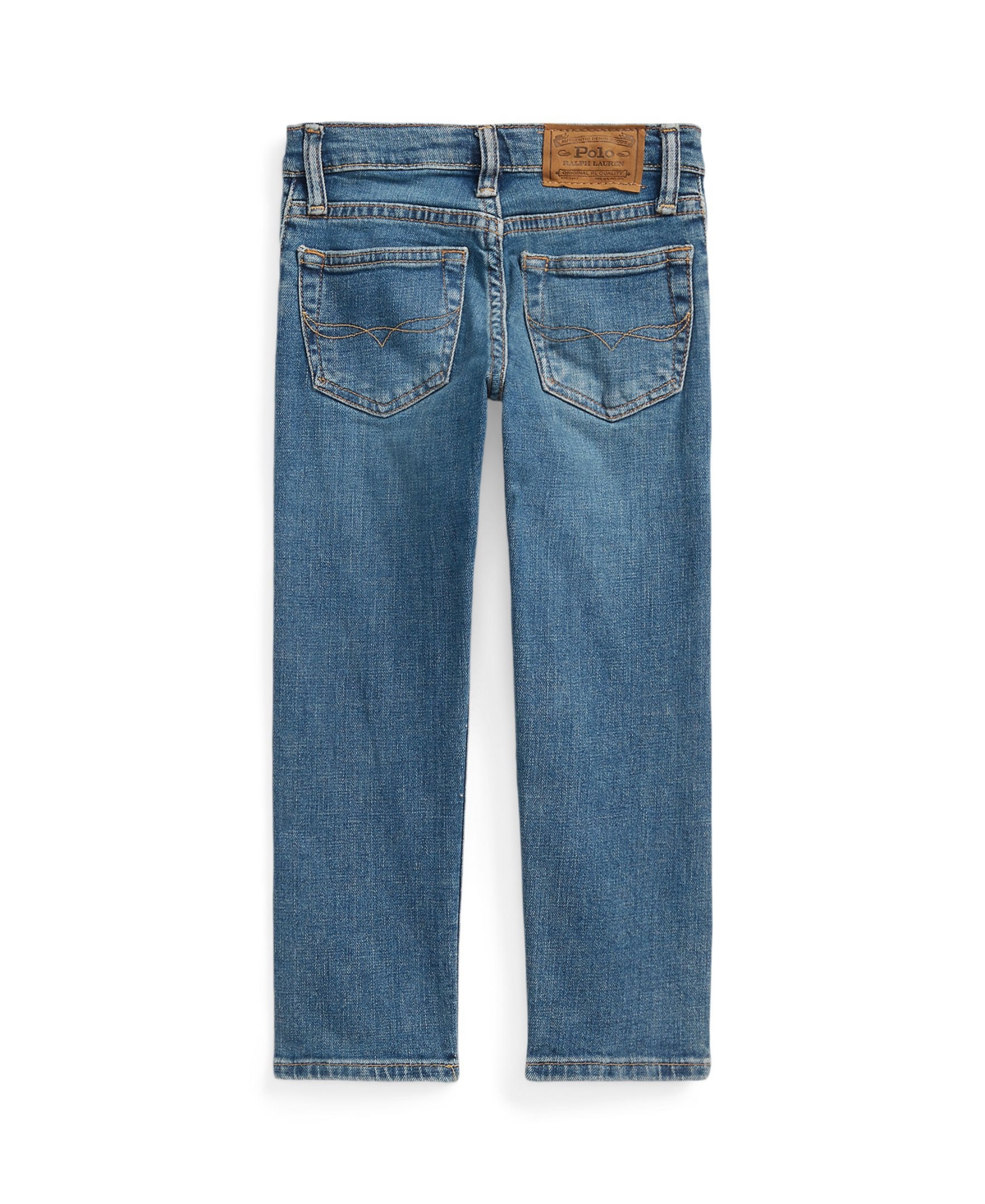 Shop Polo Ralph Lauren Toddler & Little Boys Hampton Straight Stretch Jeans In Woodhaven Wash