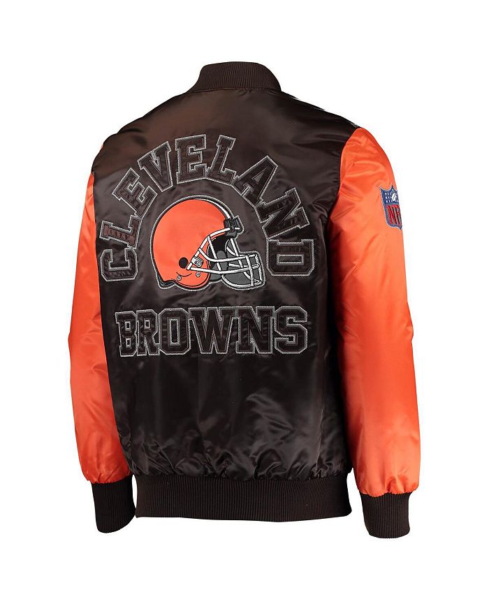 Starter Men's Brown, Orange Cleveland Browns Locker Room Throwback