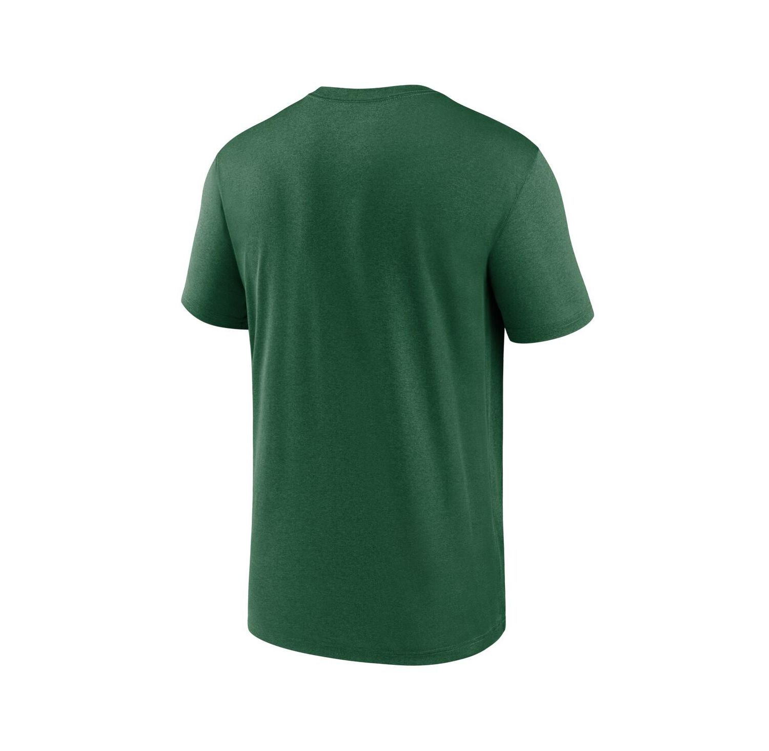 Men's Green New York Jets Icon Legend Performance T-shirt