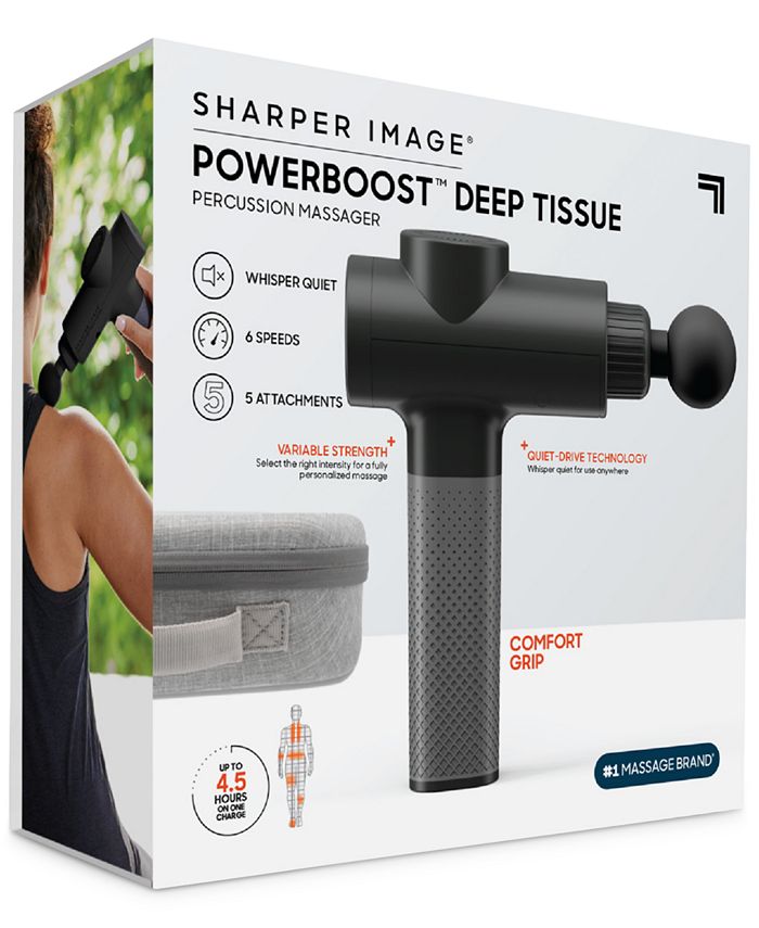 Sharper Image Powerboost Deep Tissue Percussion Massager Version 2.0