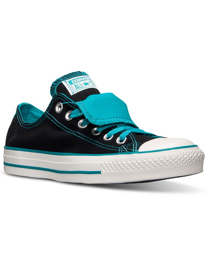 Vijftig anker Verslinden Converse Women's Chuck Taylor All Star Double Tongue Casual Sneakers from  Finish Line - Macy's