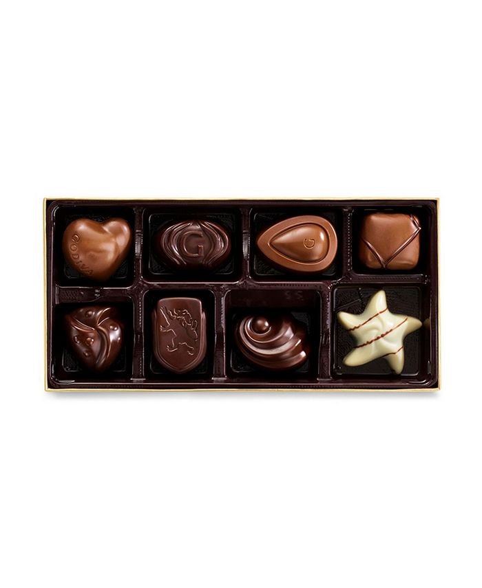 Godiva Assorted Chocolate Holiday Gift Box, 8 Pieces Macy's