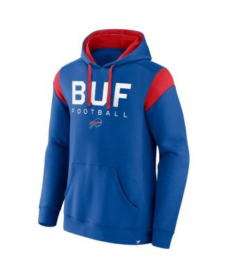 Men's Royal Buffalo Bills Call The Shot Pullover Hoodie