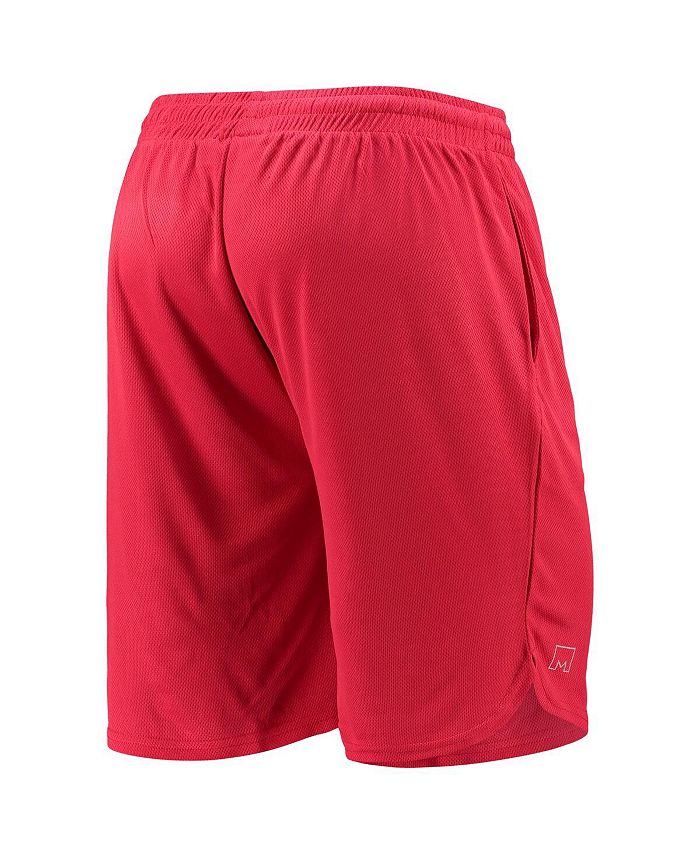 Msx By Michael Strahan Mens Red Atlanta Falcons Training Shorts Macys 