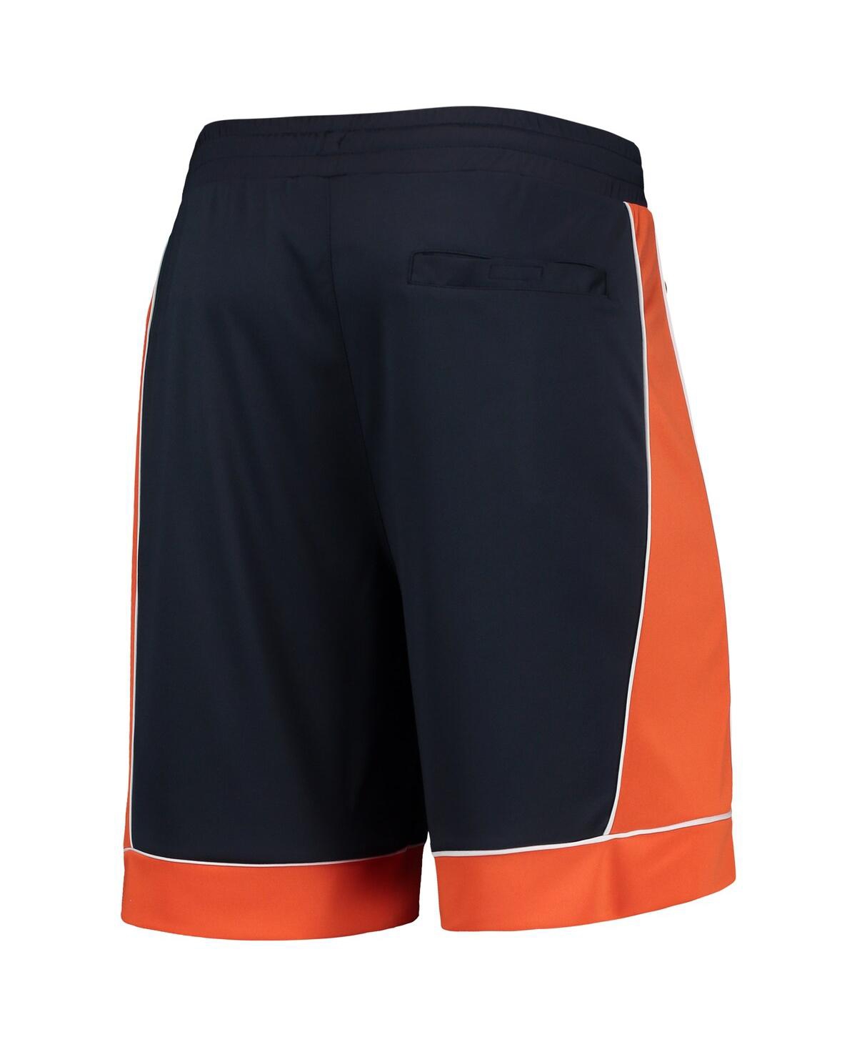 Shop Starter Men's  Navy, Orange Chicago Bears Fan Favorite Fashion Shorts In Navy,orange