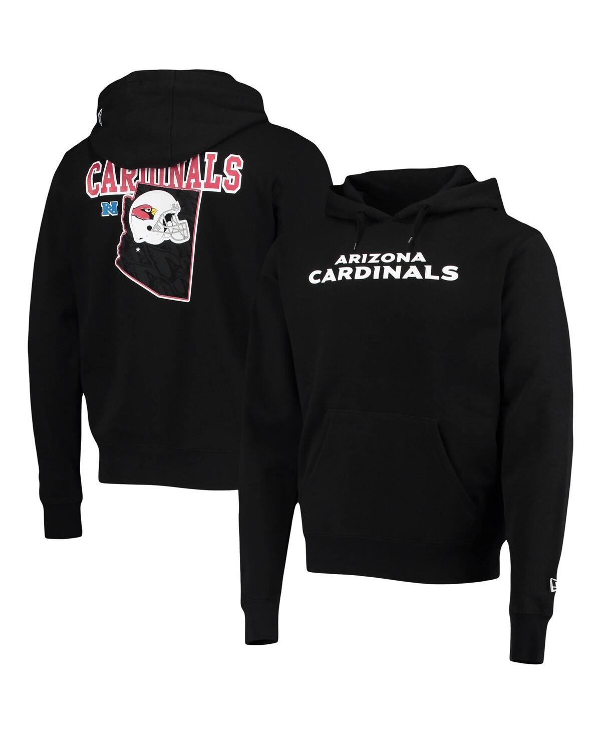 Men's New EraArizona Cardinals Local Pack Pullover Hoodie - Black