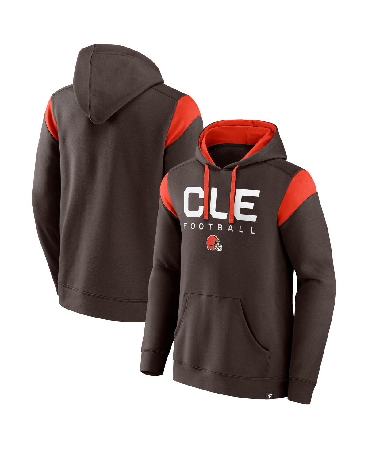 Fanatics Branded Brown Cleveland Browns Call The Shot Pullover Hoodie In Brown