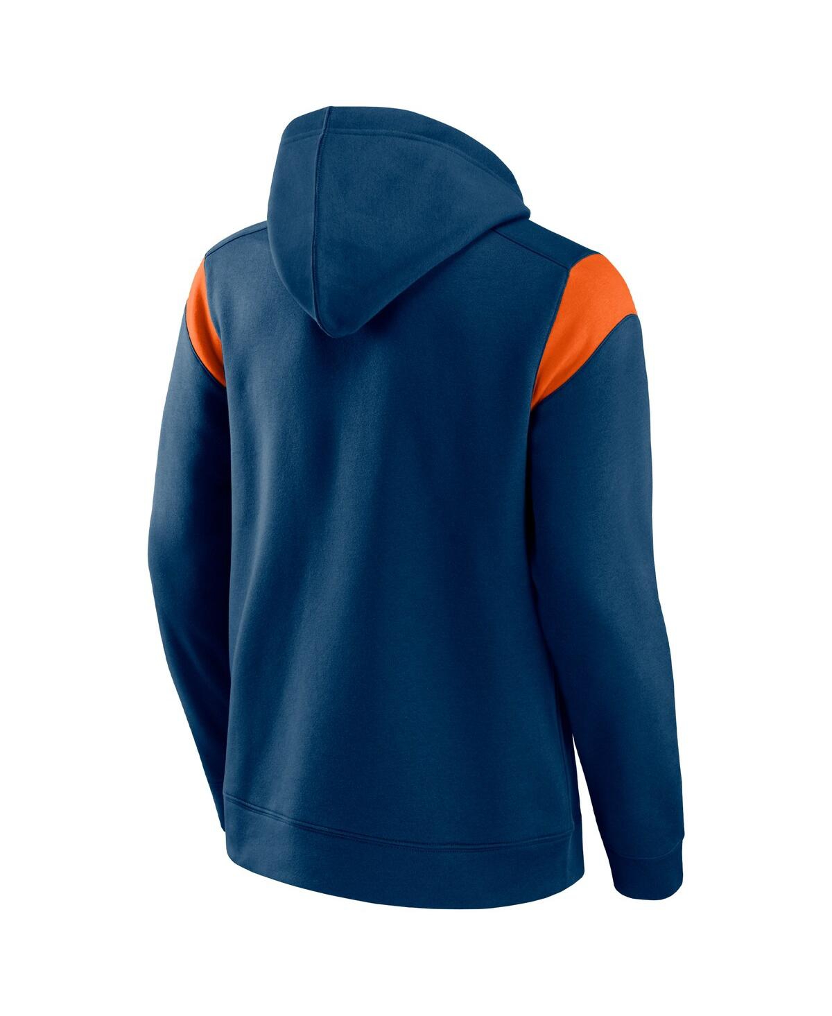 Fanatics Branded Navy Chicago Bears Call The Shot Pullover Hoodie In Navy