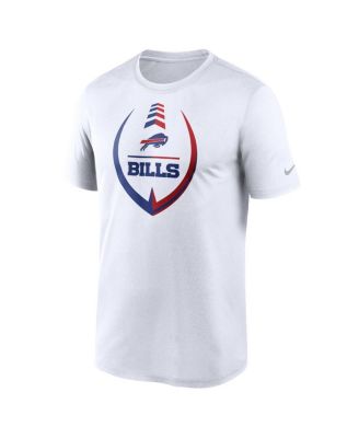 Men's White Buffalo Bills Icon Legend Performance T-shirt