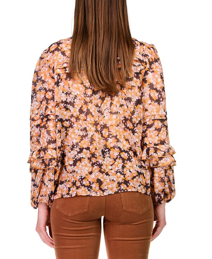 Macie Floral Pintuck Blouse main image 1