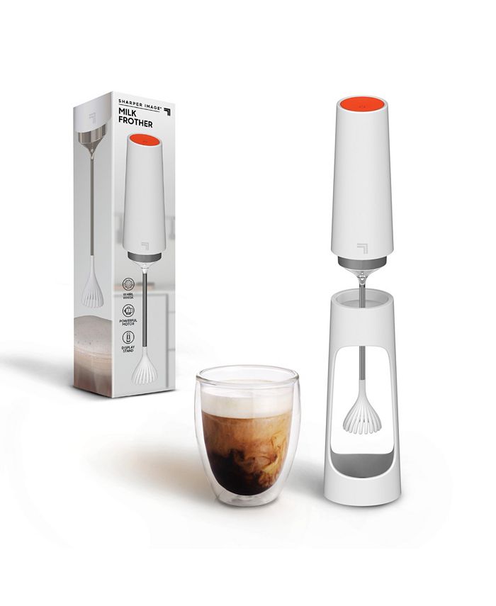 Sharper Image Milk Frother For Dense and Long Lasting Foam Creation