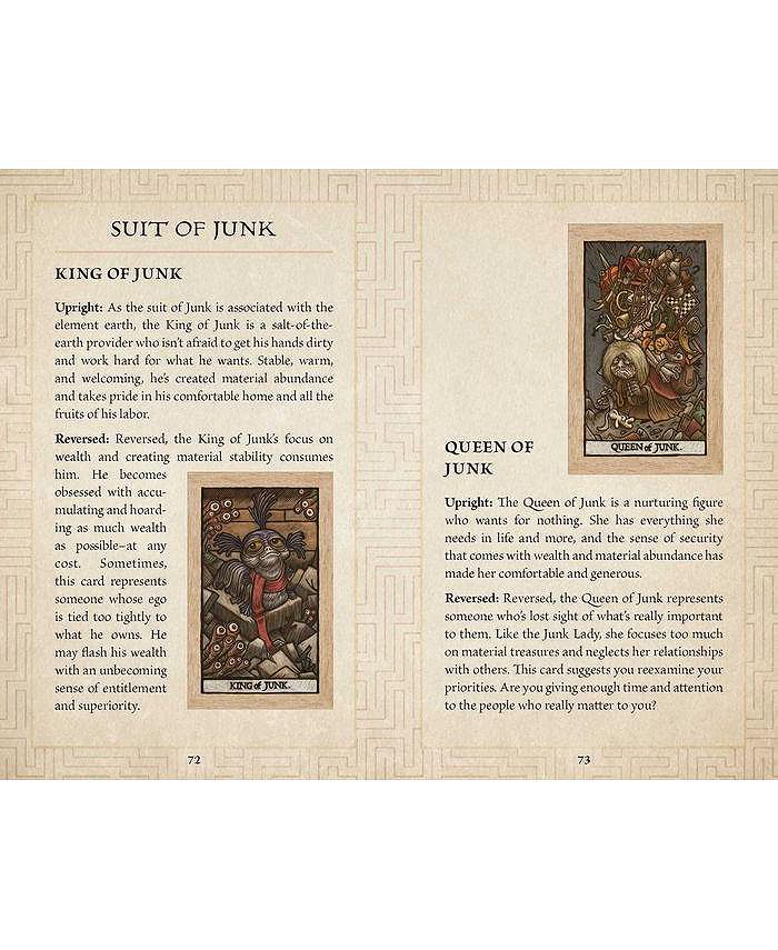 Barnes & Noble Labyrinth Tarot Deck and Guidebook Movie Tarot Deck by