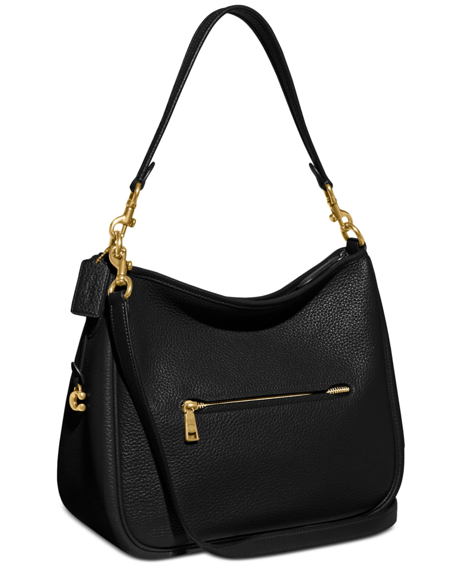 Cary Medium Soft Pebble Leather Shoulder Bag