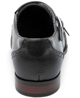 Men's Karson Wingtip Double-Monk Strap Dress Shoe