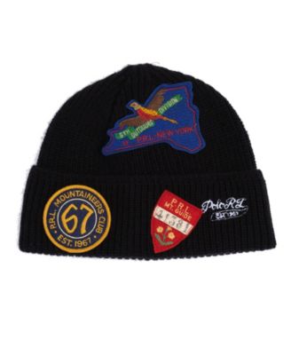 polo patch beanie