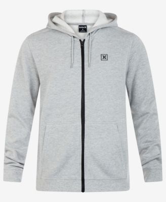 Men's Icon Chest Logo Full Zip Hooded Sweatshirt