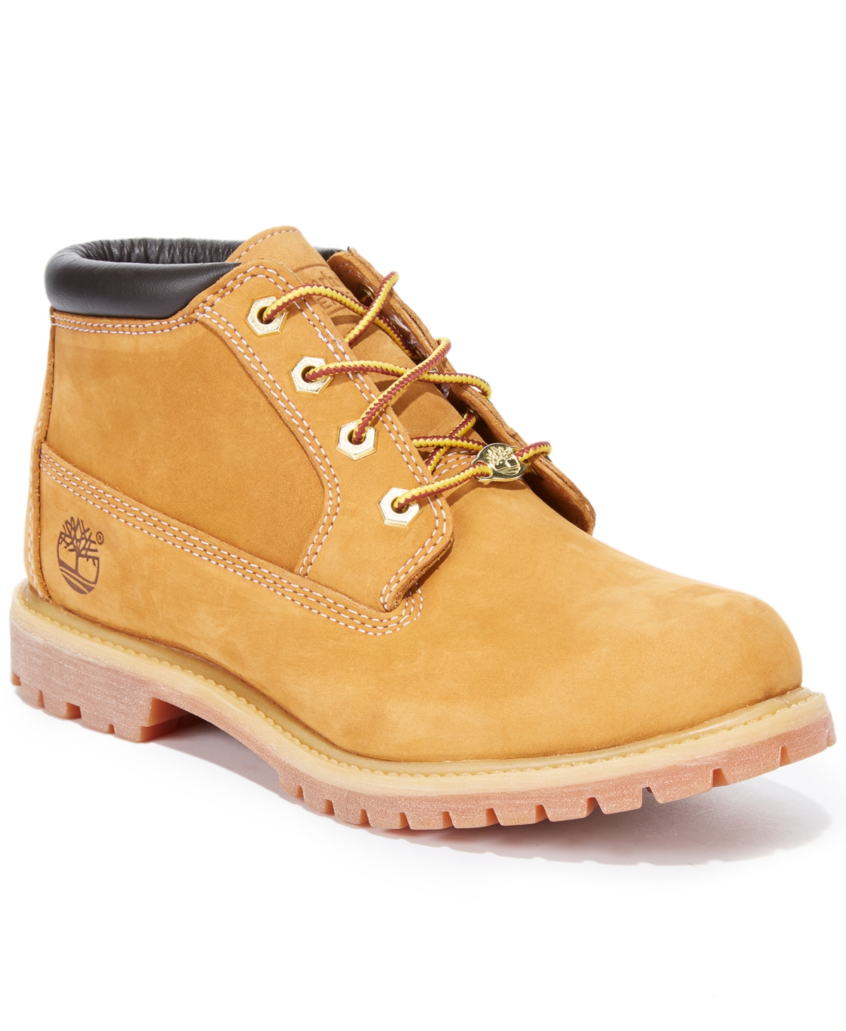TIMBERLAND WOMEN'S NELLIE LACE UP UTILITY WATERPROOF LUG SOLE BOOTS WOMEN'S SHOES