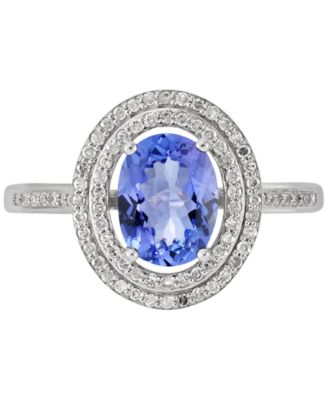 14k White Gold Tanzanite 1/4 Ct.Tw. Anniversary Band 14k White Gold Tanzanite 1/4 Ct.Tw. Anniversary Band