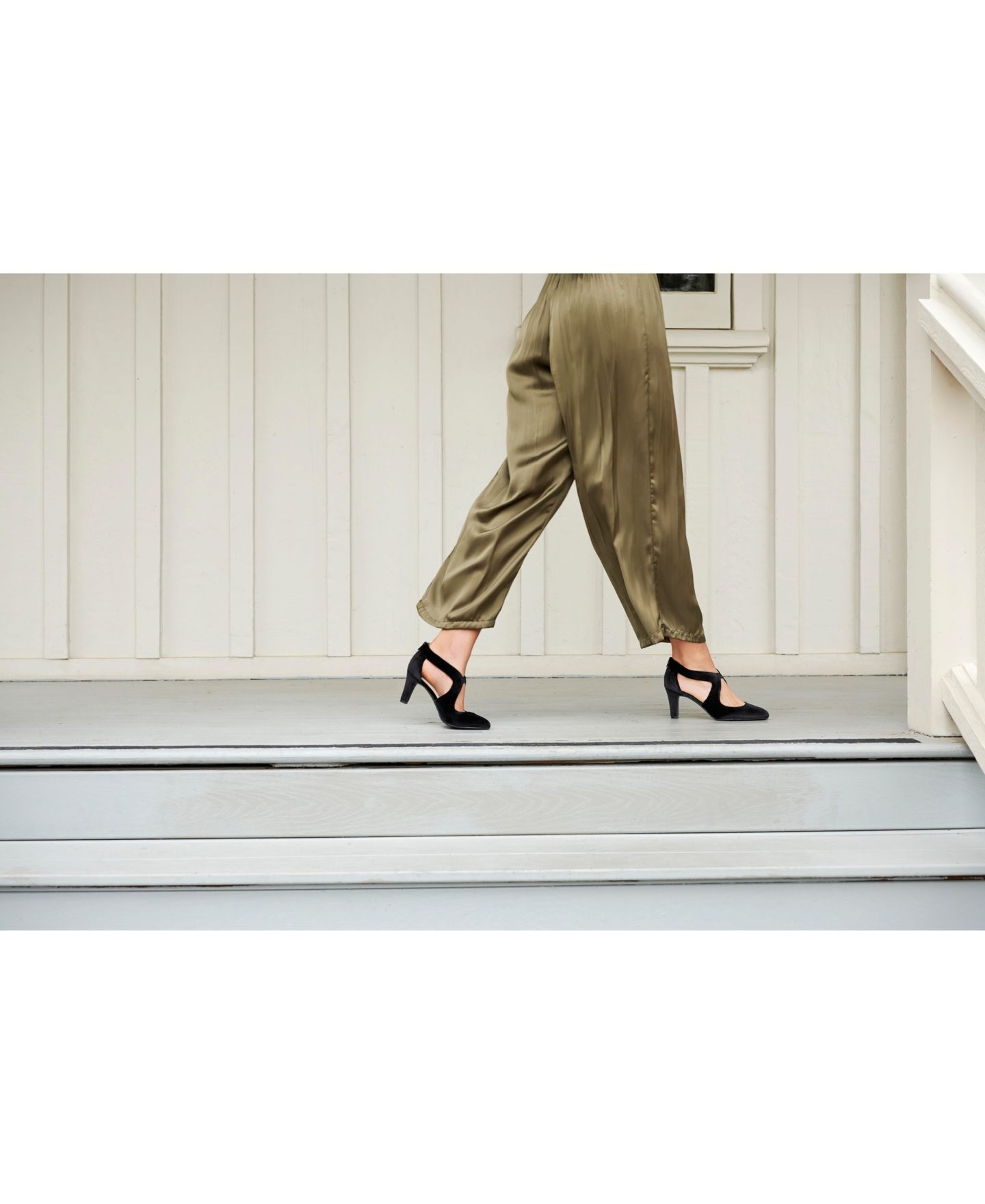 Женские туфли LifeStride Giovanna 2 Dress Pumps, цвет: Чёрная искусственная кожа — фото 7