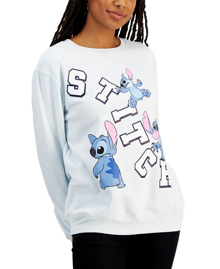 Disney Juniors' Stitch Crewneck Sweatshirt & Reviews - Tops - Juniors -  Macy's