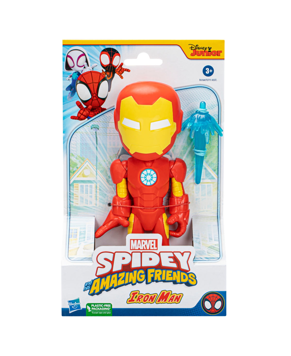 Shop Spidey And His Amazing Friends Supersized Iron Man Action Figure In No Color