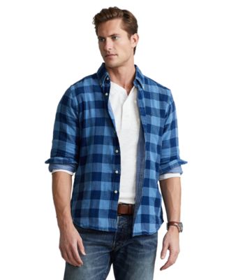 Polo Ralph Lauren - Men's Classic-Fit Plaid Double-Faced Shirt