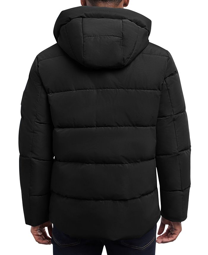 Michael Kors Men's Quilted Hooded Puffer Jacket Macy's