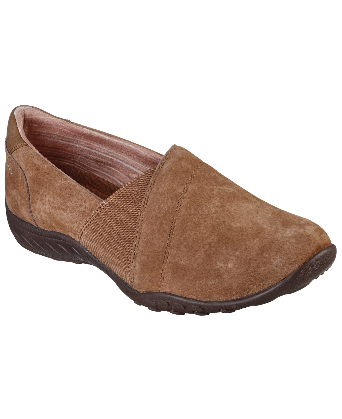 Women's Relaxed Fit: Breathe-Easy - Kindred Slip-On Casual Sneakers from Finish Line - Desert