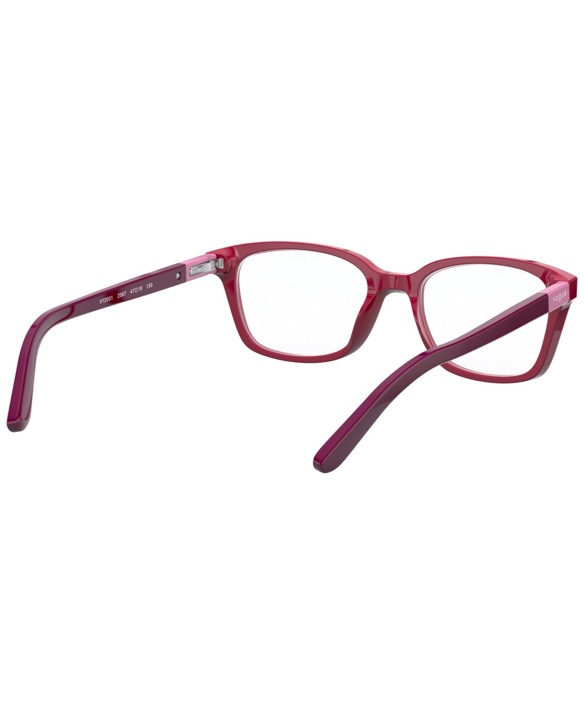 Vogue Eyewear Vogue Jr Kids Eyewear Square Eyeglasses Vy2001 In Top Violet,fuxia