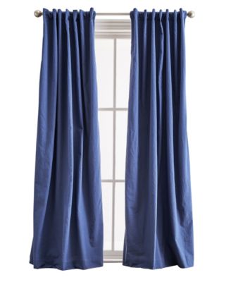 Sanctuary Back Tab Lined 2-Piece Curtain Panel Set, 50" x 108"